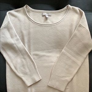 Banana republic boat neck sweater with 3/4 sleeves